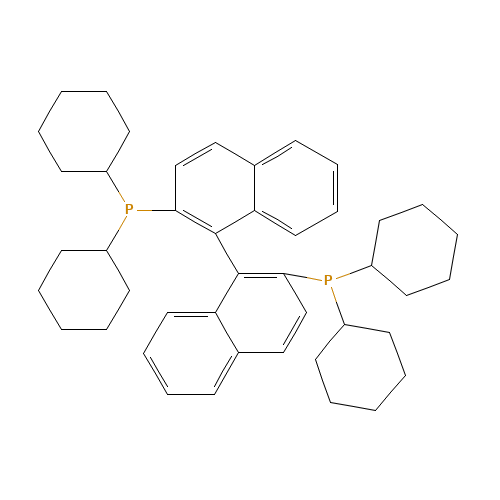 dicyclohexyl-[1-(2-dicyclohexylphosphanylnaphthalen-1-yl)naphthalen-2-yl]phosphane (CAS: 213774-71-1) - Related Chemical Product