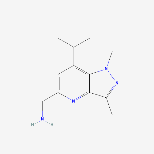 (1,3-dimethyl-7-propan-2-ylpyrazolo[4,3-b]pyridin-5-yl)methanamine (CAS: 1285387-70-3) - Related Chemical Product