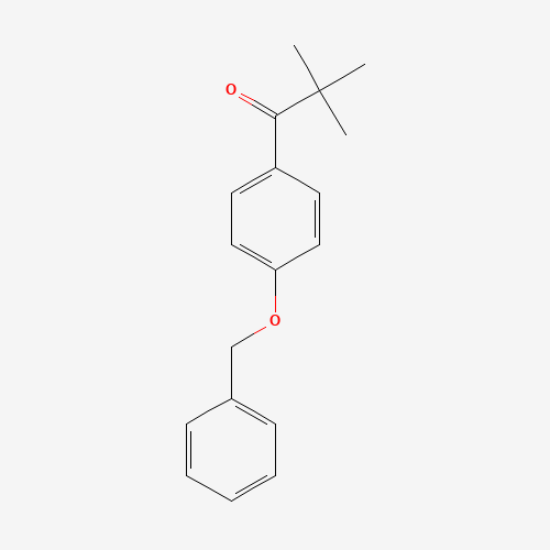 2,2-dimethyl-1-(4-phenylmethoxyphenyl)propan-1-one (CAS: 114666-03-4) - Related Chemical Product