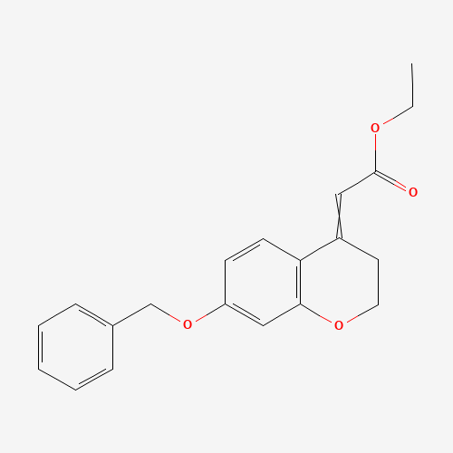 ethyl 2-(7-phenylmethoxy-2,3-dihydrochromen-4-ylidene)acetate (CAS: 905725-44-2) - Related Chemical Product