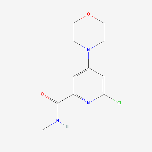 6-chloro-N-methyl-4-morpholin-4-ylpyridine-2-carboxamide (CAS: 1353875-71-4) - Related Chemical Product