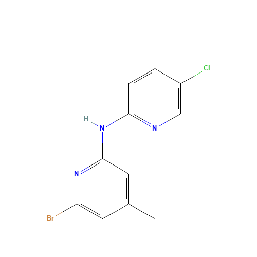 6-bromo-N-(5-chloro-4-methylpyridin-2-yl)-4-methylpyridin-2-amine (CAS: 1411985-62-0) - Related Chemical Product