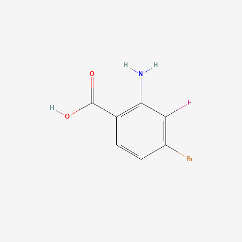 2-amino-4-bromo-3-fluorobenzoic acid (CAS: 1416013-62-1) - Related Chemical Product