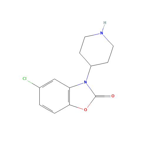 5-chloro-3-piperidin-4-yl-1,3-benzoxazol-2-one (CAS: 173842-56-3) - Related Chemical Product