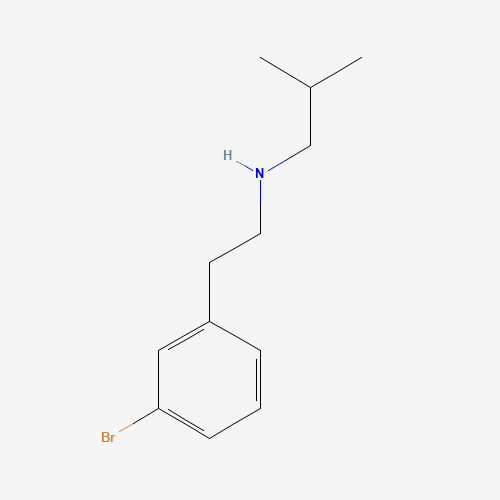 N-[2-(3-bromophenyl)ethyl]-2-methylpropan-1-amine (CAS: 919347-78-7) - Related Chemical Product