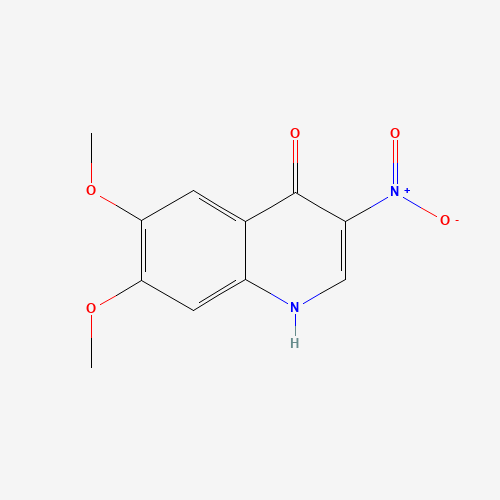 6,7-dimethoxy-3-nitro-1H-quinolin-4-one (CAS: 205448-44-8) - Related Chemical Product
