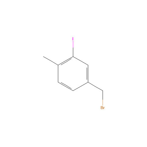 4-(bromomethyl)-2-iodo-1-methylbenzene (CAS: 626250-55-3) - Related Chemical Product