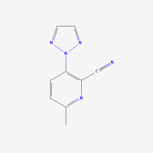 6-methyl-3-(triazol-2-yl)pyridine-2-carbonitrile (CAS: 1384199-29-4) - Related Chemical Product