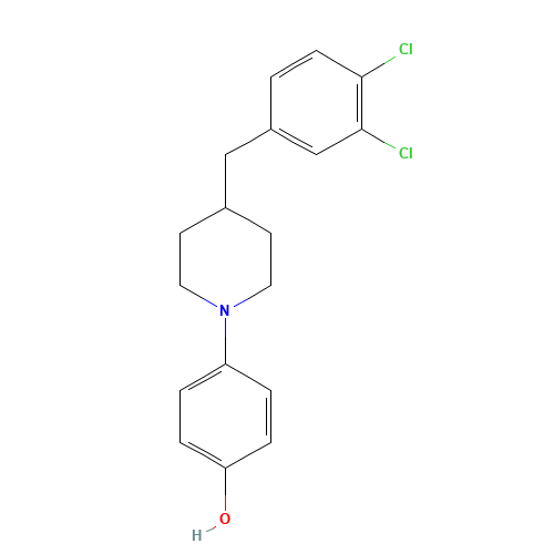 4-[4-[(3,4-dichlorophenyl)methyl]piperidin-1-yl]phenol (CAS: 851702-87-9) - Related Chemical Product