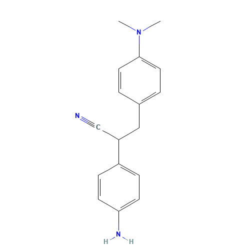 2-(4-aminophenyl)-3-[4-(dimethylamino)phenyl]propanenitrile (CAS: 2958-49-8) - Related Chemical Product