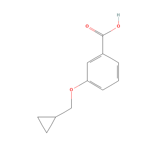 3-(cyclopropylmethoxy)benzoic acid (CAS: 1047680-61-4) - Related Chemical Product