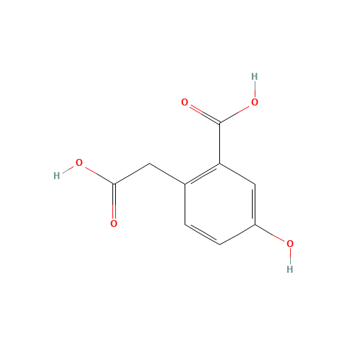 2-(carboxymethyl)-5-hydroxybenzoic acid (CAS: 67755-25-3) - Related Chemical Product