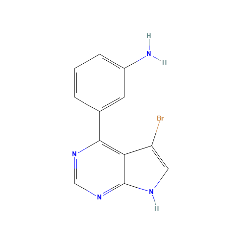 3-(5-bromo-7H-pyrrolo[2,3-d]pyrimidin-4-yl)aniline (CAS: 1443237-67-9) - Related Chemical Product