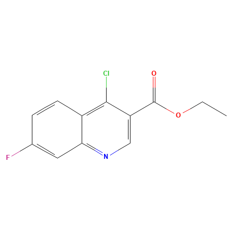 ethyl 4-chloro-7-fluoroquinoline-3-carboxylate (CAS: 26893-13-0) - Related Chemical Product