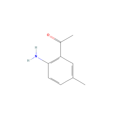 1-(2-amino-5-methylphenyl)ethanone (CAS: 25428-06-2) - Chemical Structure and Molecular Formula 