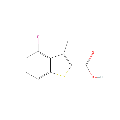 4-fluoro-3-methyl-1-benzothiophene-2-carboxylic acid (CAS: 852940-49-9) - Related Chemical Product