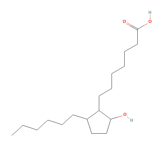 7-(2-hexyl-5-hydroxycyclopentyl)heptanoic acid (CAS: 56695-65-9) - Related Chemical Product
