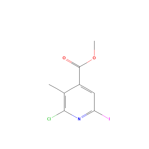 methyl 2-chloro-6-iodo-3-methylpyridine-4-carboxylate (CAS: 1043870-58-1) - Related Chemical Product
