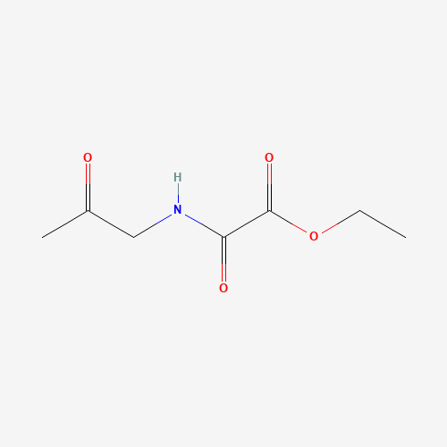 ethyl 2-oxo-2-(2-oxopropylamino)acetate (CAS: 33115-97-8) - Chemical Structure and Molecular Formula 