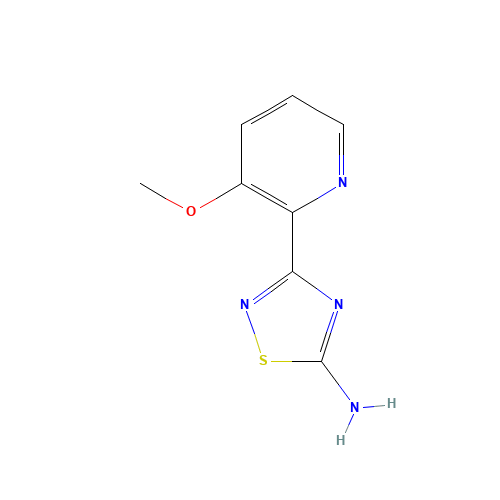 3-(3-methoxypyridin-2-yl)-1,2,4-thiadiazol-5-amine (CAS: 1179359-53-5) - Related Chemical Product