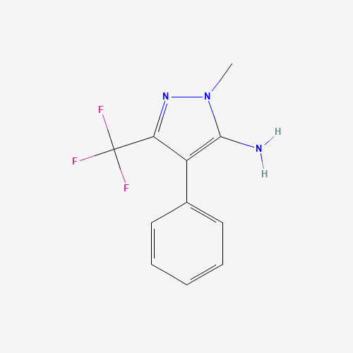 2-methyl-4-phenyl-5-(trifluoromethyl)pyrazol-3-amine (CAS: 63156-74-1) - Related Chemical Product