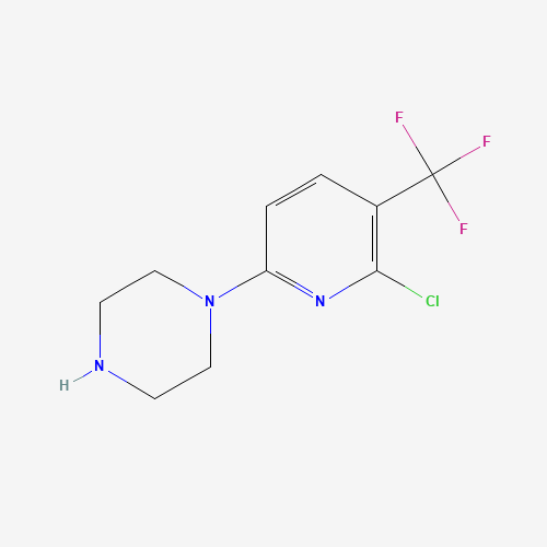 1-[6-chloro-5-(trifluoromethyl)pyridin-2-yl]piperazine (CAS: 132834-56-1) - Related Chemical Product