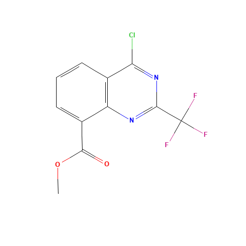 methyl 4-chloro-2-(trifluoromethyl)quinazoline-8-carboxylate (CAS: 1357079-87-8) - Related Chemical Product