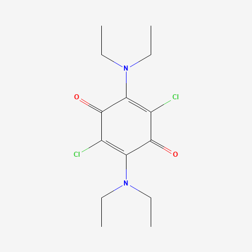 2,5-dichloro-3,6-bis(diethylamino)cyclohexa-2,5-diene-1,4-dione (CAS: 23019-38-7) - Related Chemical Product