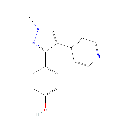 4-(2-methyl-4-pyridin-4-yl-1H-pyrazol-5-ylidene)cyclohexa-2,5-dien-1-one (CAS: 898563-26-3) - Related Chemical Product