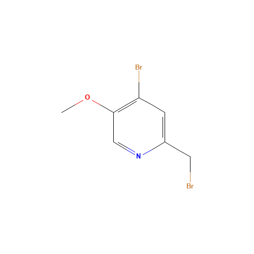 4-bromo-2-(bromomethyl)-5-methoxypyridine (CAS: 1448870-50-5) - Related Chemical Product
