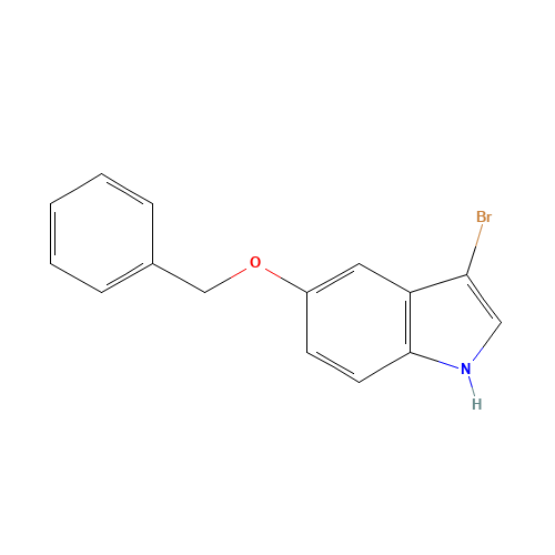 3-bromo-5-phenylmethoxy-1H-indole (CAS: 569337-39-9) - Related Chemical Product