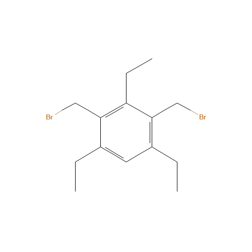 2,4-bis(bromomethyl)-1,3,5-triethylbenzene (CAS: 190779-61-4) - Related Chemical Product