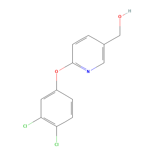 [6-(3,4-dichlorophenoxy)pyridin-3-yl]methanol (CAS: 1160430-77-2) - Related Chemical Product