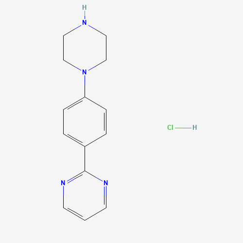 2-(4-piperazin-1-ylphenyl)pyrimidine;hydrochloride (CAS: 1056624-11-3) - Related Chemical Product