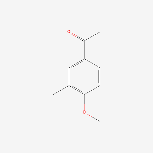 1-(4-methoxy-3-methylphenyl)ethanone (CAS: 10024-90-5) - Chemical Structure and Molecular Formula 