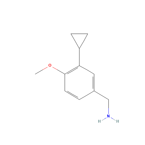 (3-cyclopropyl-4-methoxyphenyl)methanamine (CAS: 1112851-35-0) - Related Chemical Product