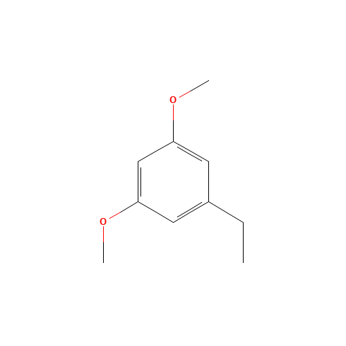 1-ethyl-3,5-dimethoxybenzene (CAS: 51768-56-0) - Chemical Structure and Molecular Formula 