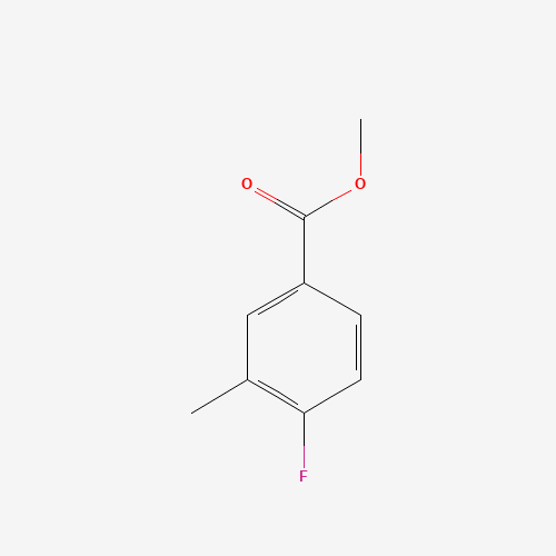 methyl 4-fluoro-3-methylbenzoate (CAS: 180636-50-4) - Chemical Structure and Molecular Formula 
