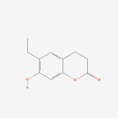 6-ethyl-7-hydroxy-3,4-dihydrochromen-2-one (CAS: 23067-66-5) - Related Chemical Product