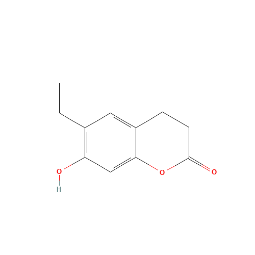 6-ethyl-7-hydroxy-3,4-dihydrochromen-2-one (CAS: 23067-66-5) - Related Chemical Product