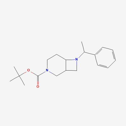 tert-butyl 8-(1-phenylethyl)-4,8-diazabicyclo[4.2.0]octane-4-carboxylate (CAS: 1058737-55-5) - Related Chemical Product
