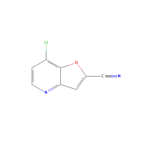 7-chlorofuro[3,2-b]pyridine-2-carbonitrile (CAS: 220992-47-2) - Related Chemical Product