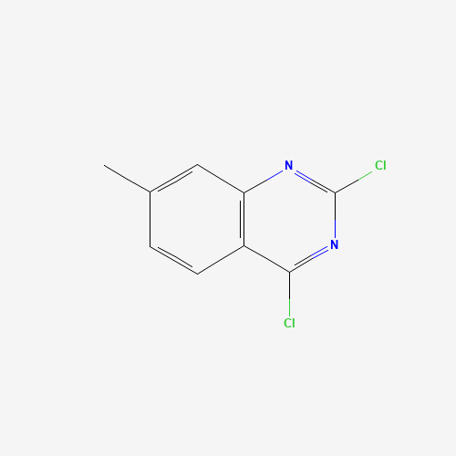 2,4-dichloro-7-methylquinazoline (CAS: 25171-19-1) - Chemical Structure and Molecular Formula 