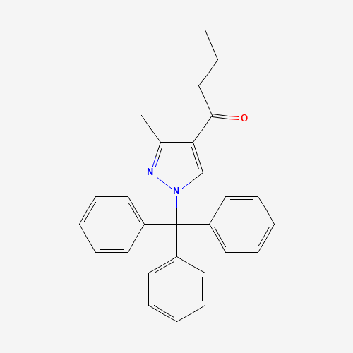 1-(3-methyl-1-tritylpyrazol-4-yl)butan-1-one (CAS: 1404530-61-5) - Related Chemical Product