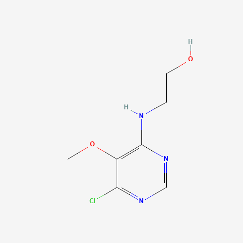 2-[(6-chloro-5-methoxypyrimidin-4-yl)amino]ethanol (CAS: 1309377-77-2) - Related Chemical Product