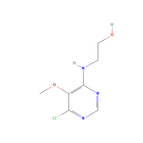 2-[(6-chloro-5-methoxypyrimidin-4-yl)amino]ethanol (CAS: 1309377-77-2) - Related Chemical Product