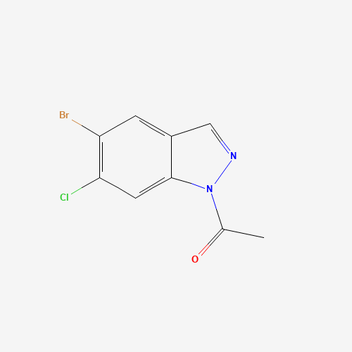 1-(5-bromo-6-chloroindazol-1-yl)ethanone (CAS: 1312008-66-4) - Related Chemical Product