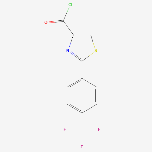 2-[4-(trifluoromethyl)phenyl]-1,3-thiazole-4-carbonyl chloride (CAS: 857284-28-7) - Related Chemical Product