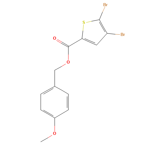 (4-methoxyphenyl)methyl 4,5-dibromothiophene-2-carboxylate (CAS: 937970-92-8) - Related Chemical Product