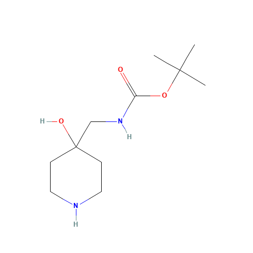 tert-butyl N-[(4-hydroxypiperidin-4-yl)methyl]carbamate (CAS: 177948-02-6) - Related Chemical Product